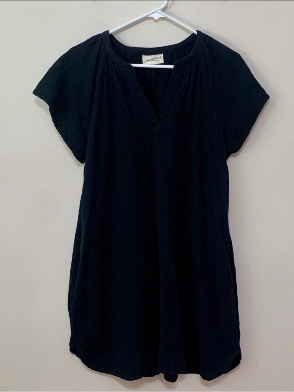 Universal Thread Black Mini Dress with Pockets - Picture 4 of 7